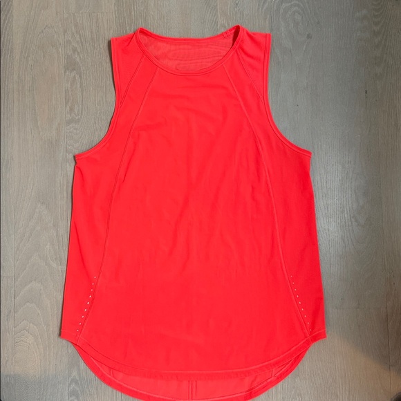Lululemon Sculpt Flare Tank, Cut out back & Mesh EUC - Picture 7 of 14